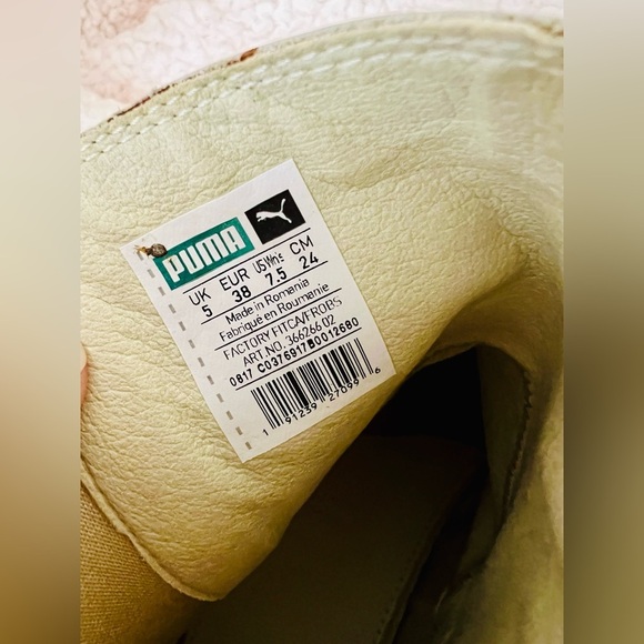 EUC PUMA x FENTY Rihanna Collection Chelsea Sneaker Boot Creepers Women’s 7.5 - Picture 8 of 10